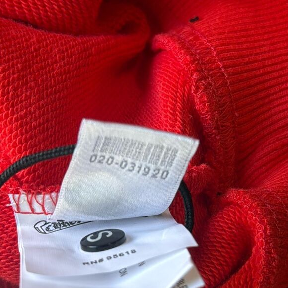 Chrome Hearts Matty Boy Chomper Flame Logo Hoodie Red-orange size Small nwt - Picture 9 of 9